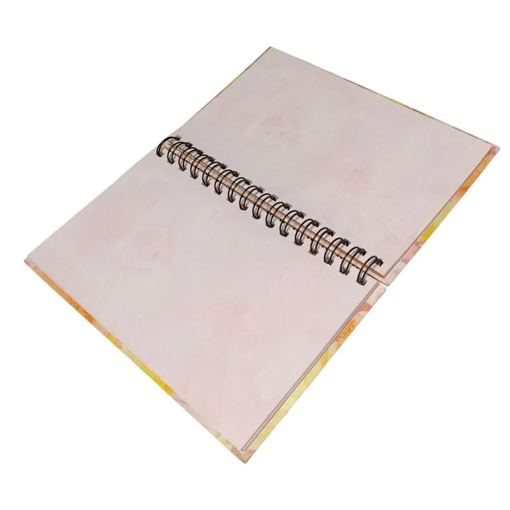Kathleen Francour Flitterbyes Spiral Journal Floral Fairy Baby Lined Notebook